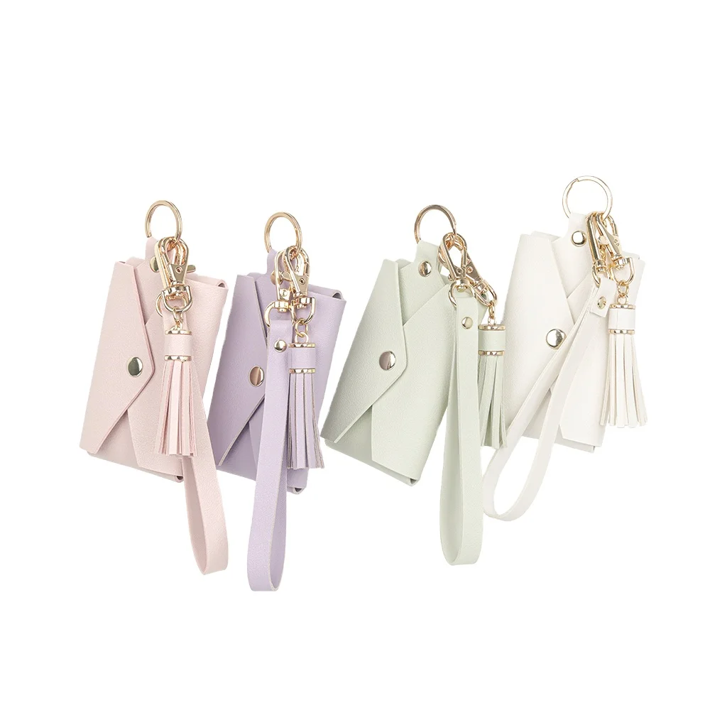 

Wholesale Leather Keychain Photo Storage Case Instax Mini Photo Storage Bag