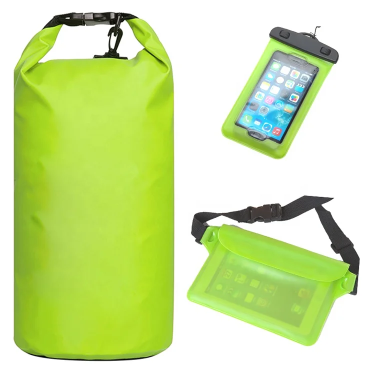 

Amazon Hot Sale Lightweight Large Capacity PVC Waterproof Dry Bag with Adjustable Strap for Outdoor, Multi-colors
