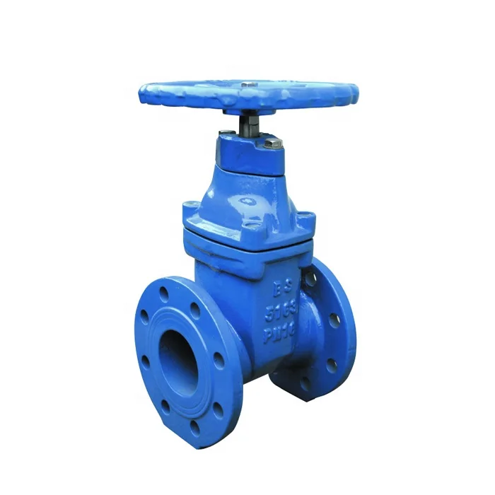 BS 5163 PN16 DN150 Ductile Iron Soft Seal Non Rising Stem Resilient Seated Gate Valve DN300