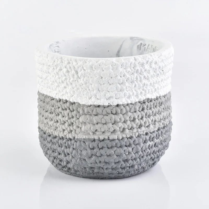 8oz 10oz 12oz custom concrete pots for candle making