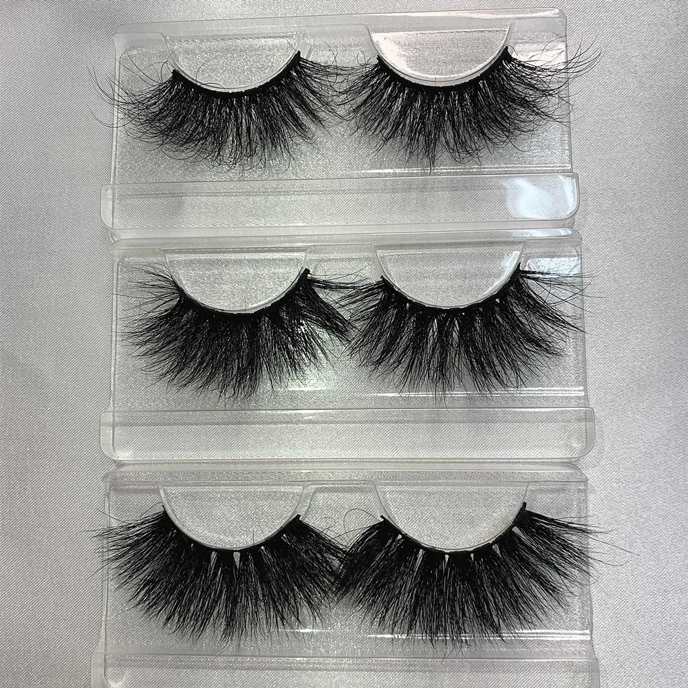 

3d 25mm wispy 100% Real mink eyelash