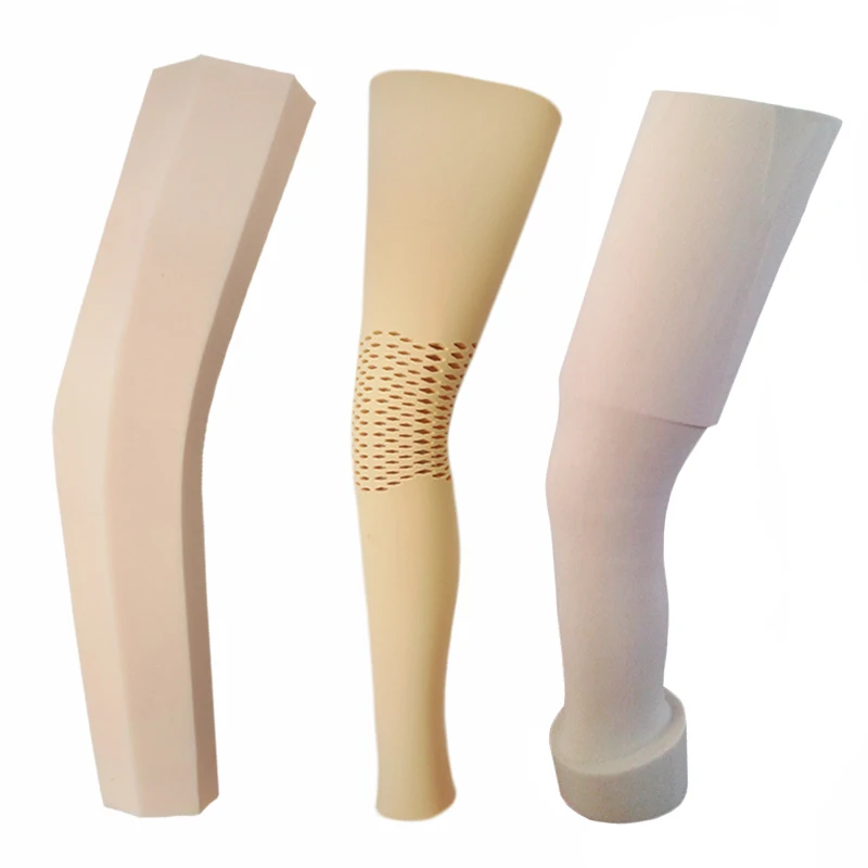 Cosmetic Prosthetic Leg Foam Cover High Elastic Ak Artificial Limbs