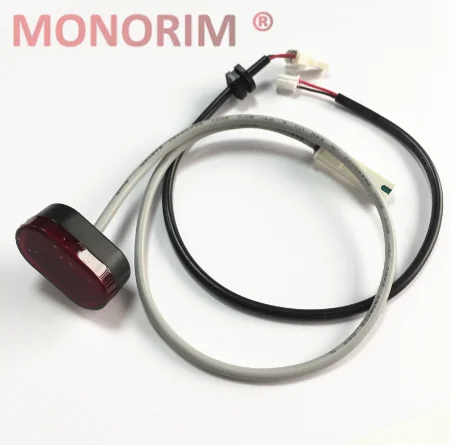 

monorim Original tail light parts for MAX G30 KickScooter foldable smart electric scooter skateboard air cushion board tail G17