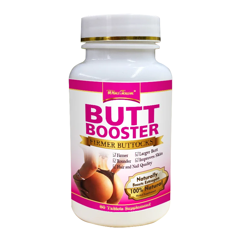 

Butt Booster firmer Buttocks enhancement Tablets Healthy Organic Herbal Natural Hip Vitamin Nail Hair growth beauty supplement