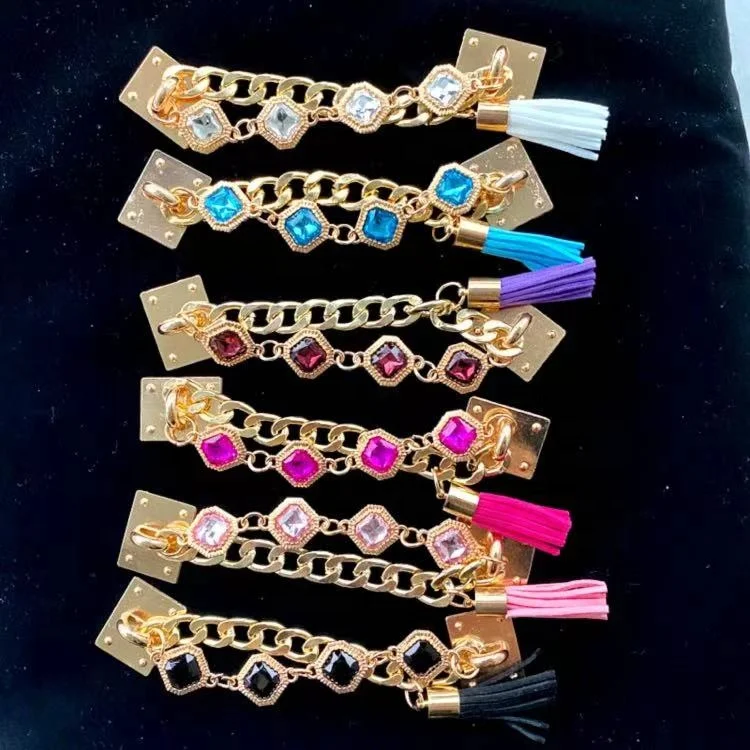 

Designer Diy Diamond Pearl Flower Metal Bling Croc Charms Accessories Decoration For Shoe Decoration, Picture