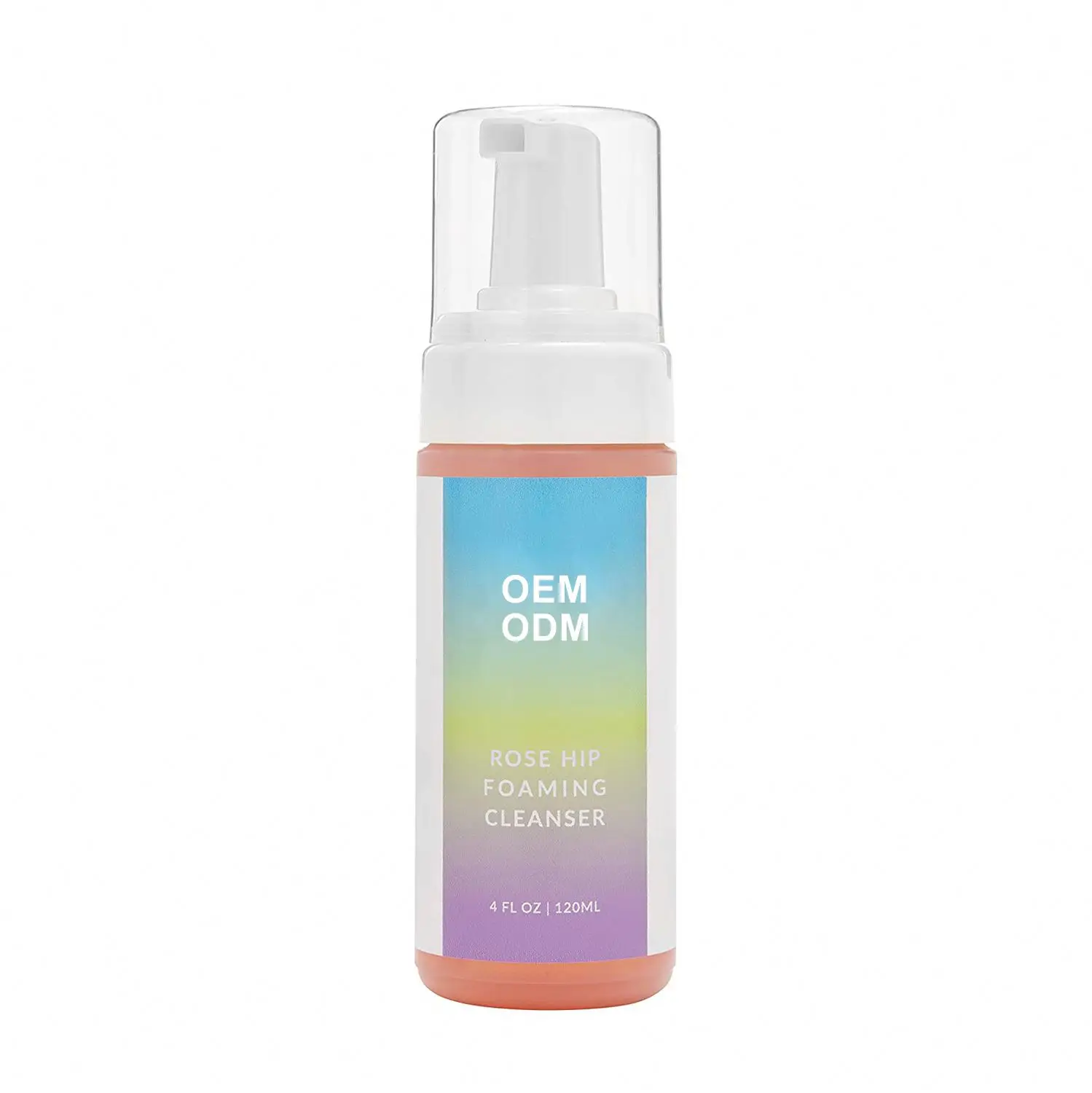 

High Quality Rose Hip Foaming Cleanser Facial Wash Paraben Free Deep Face clean