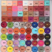 

Private Label high pigment Eyeshadow pan Eyeshadow cosmetics makeup beauty Pressed single Eyeshadow pans custom your own brand