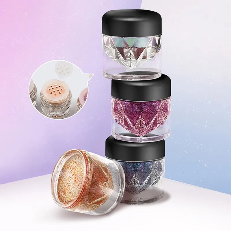

Single Color Professional Shimmer Eye Glitter Eyesahdow Powder 9 Color Vegan Cruelty Free Loose Eyshadow Powder