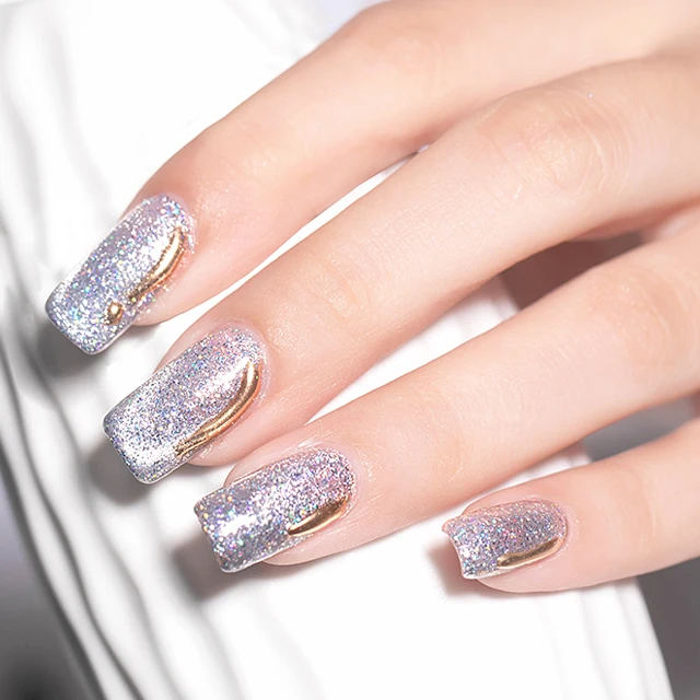 

Brightness bright silver series cat eye powder chrome powder mirror effect pigment