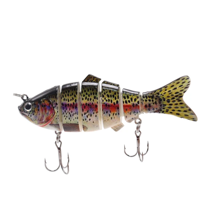 

Sinking wobblers 6 colors fish lures bait 10cm 20g jointed swimbait hard artificial bait topwater fishing lure, #1-#6