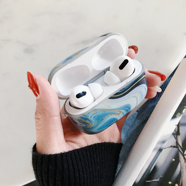 

Free Sample For Airpods Pro 3d Case 3d Cartoon Silicone Marble Case Luxury Case for Airpod 2nd Pro, Multi colors