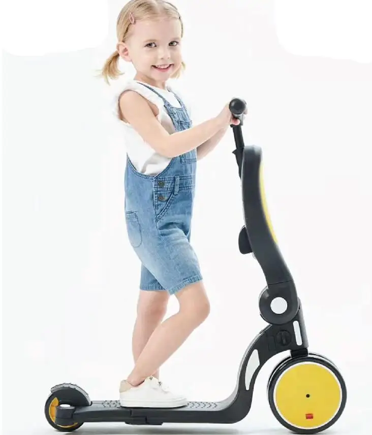 

Children's scooter slippery walker multifunctional baby tricycles, Red