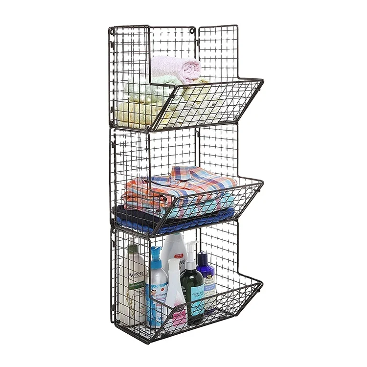

2021 metal wire mesh kitchen storage rack fruits organizer shelves for kitchen living room