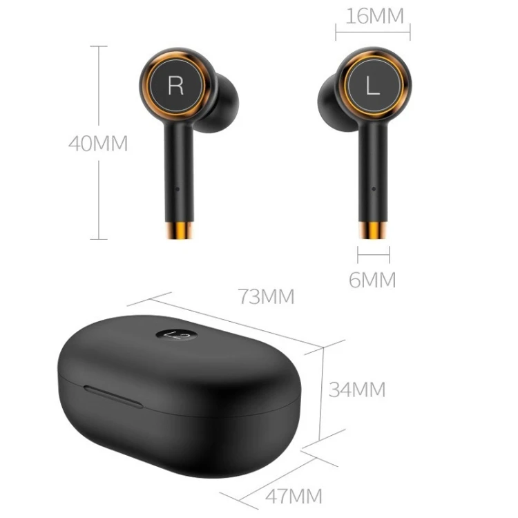 

L2 TWS Wireless Earphones Touch Control HD Stereo Headphones Sport Waterproof Headset Earbuds