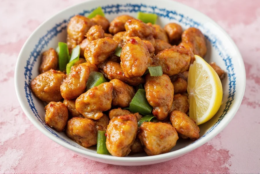 Bowl of Chinese five spice chicken soup