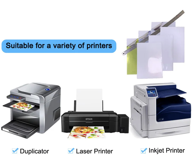 can laser printer print on vinyl