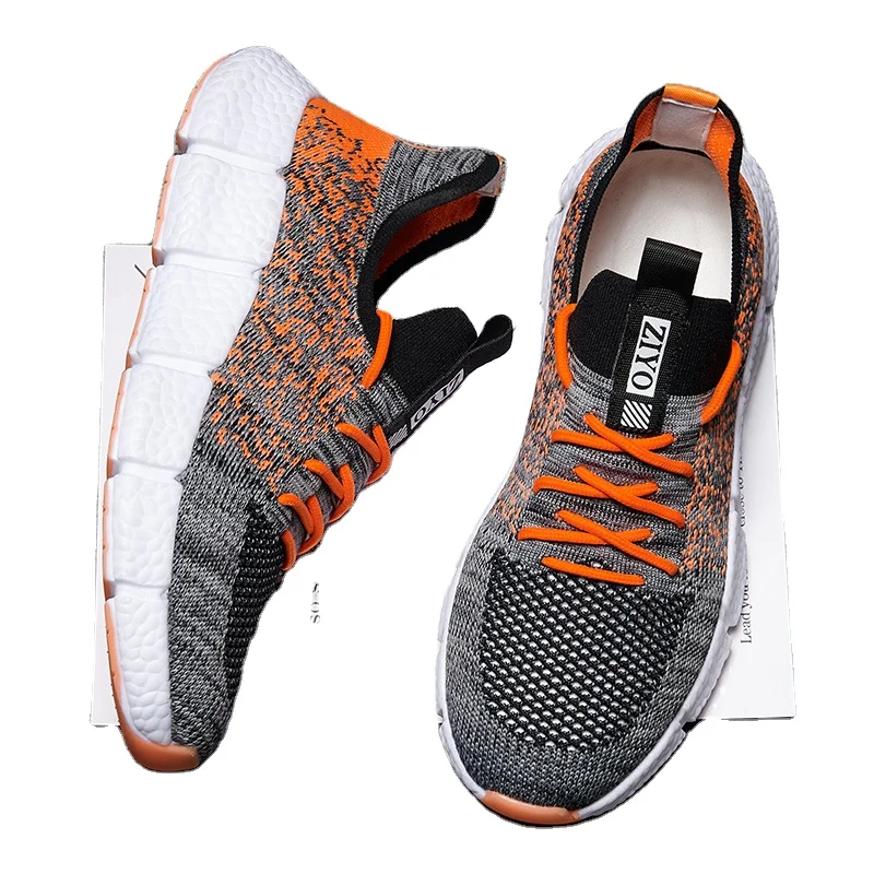 

2021 Men's Streetwear Sneaker Hip Hop Sneakers Men Shoes For Male Fashion Male Bbreathable Lightweight Street