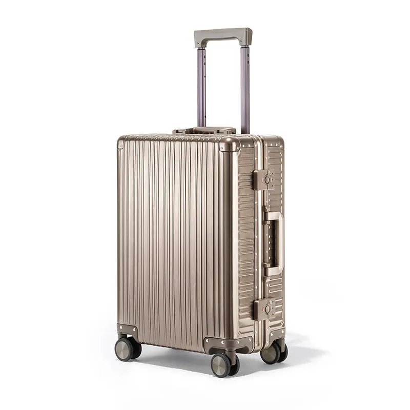 

Factory Hot Sales Trolley Suitcase Luxury Design Luggage Case With Wholesale Price, Siliver black white or customized color