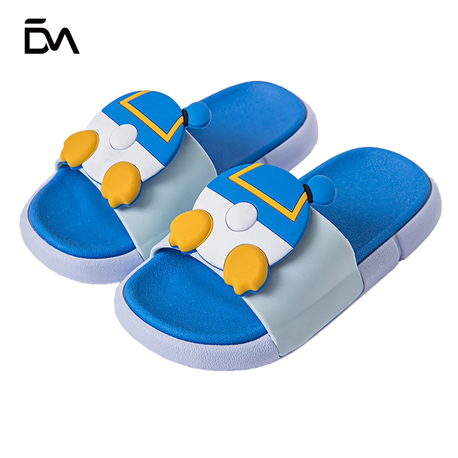 

2021 Hot Selling Cute cartoon slippers Non-slip Soft bottom bedroom kids slippers, Picture color