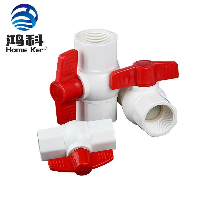 

Made in China Hot sale Quality Thread PVC Octagonal Ball Valve For Irrigation System PVC Ball Valve