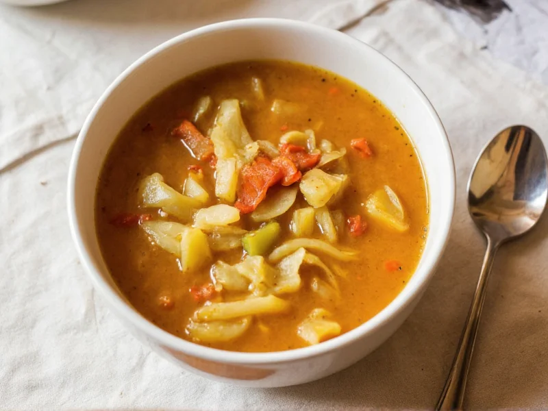 Classic Cabbage Soup Recipe: Simple & Nutritious Homemade Meal