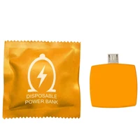 

Hot Selling Free Sample One Time Use Disposable Pocket Power Bank for Wholesale
