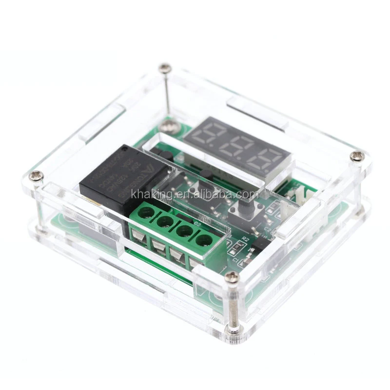 Digital 12V W1209 Thermostat Temperature Controller Switch Sensor 50-110°C Case