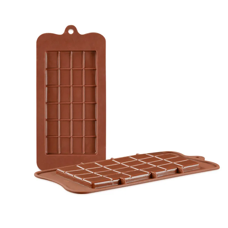 

Amazon 24 cavity custom rectangle bar silicone mould chocolate mold for baking cookie,cake