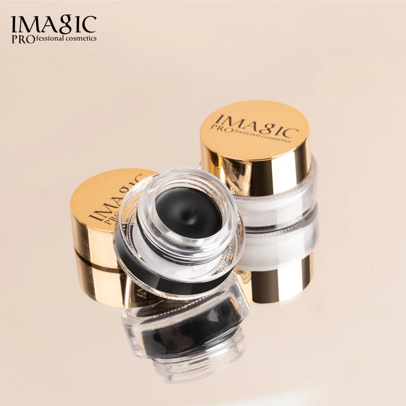 

Imagic Fashion Color Black Gel Eyeliner Make Up Waterproof Eye liner