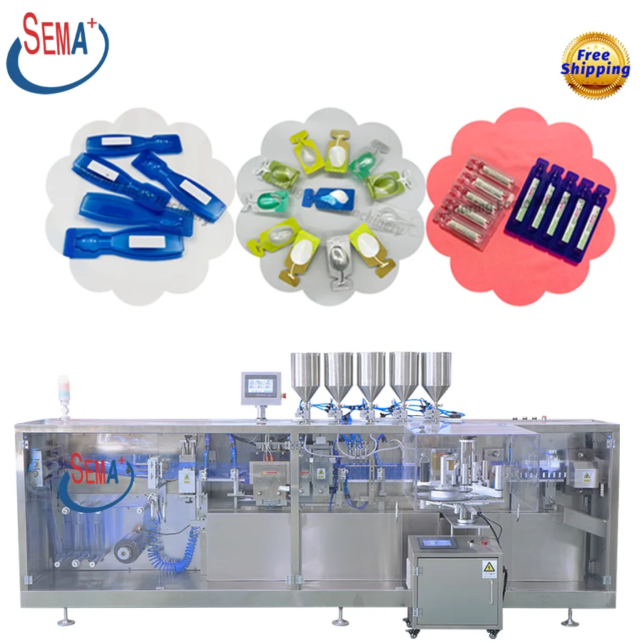 

Automatic plastic ampoule liquid form fill seal machine for olive oil packing machine