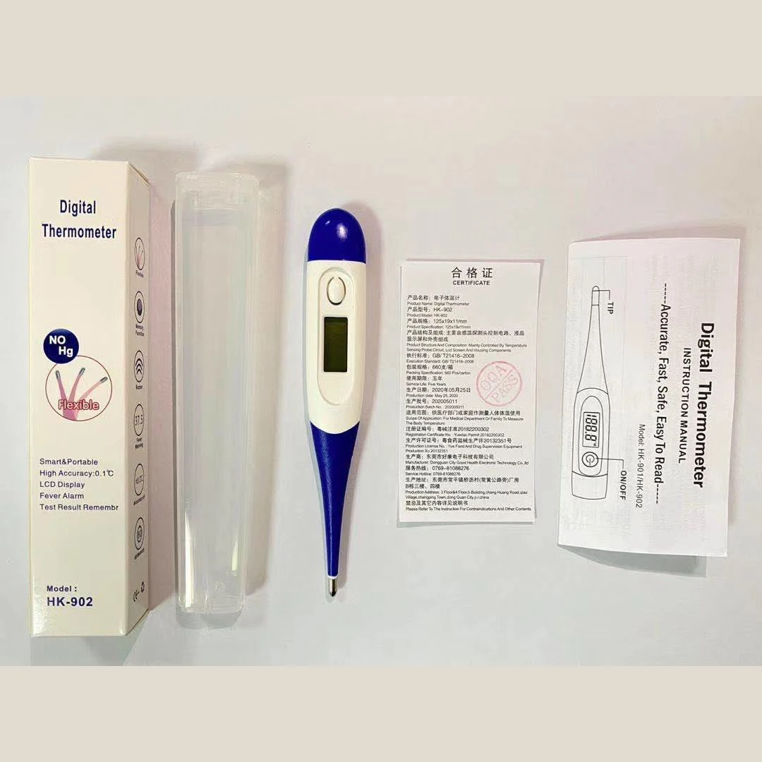 
High quality Human Digital Thermometer Flexible type Baby Thermometer 