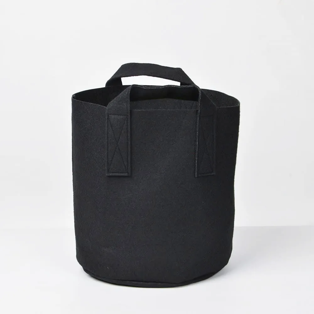 

Customized High Quality Breathable Non Woven Fabric Plants Grow Bag, Black or customized color