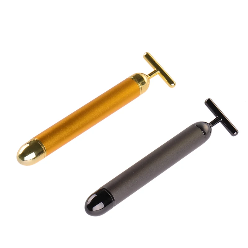 Amazon Hot Selling T Shape Face Beauty Bar 24k Golden Pulse Skin Care