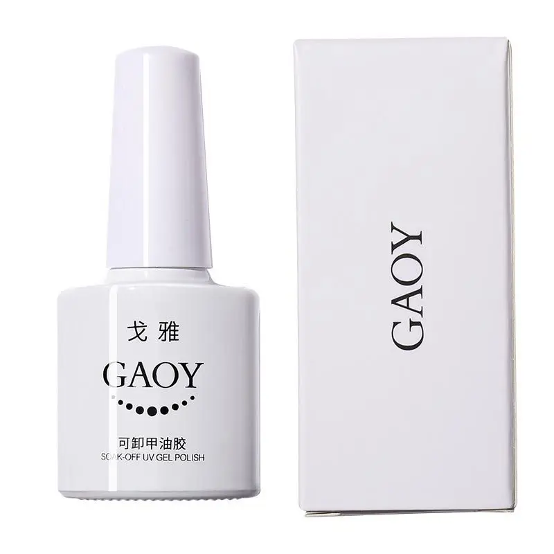 

Gel Polish Varnish Hybrid Pure Color Lacquer Semi Permanent Nail Art Nail Polish Frosted Seal Nail Gel, You can mix different colors