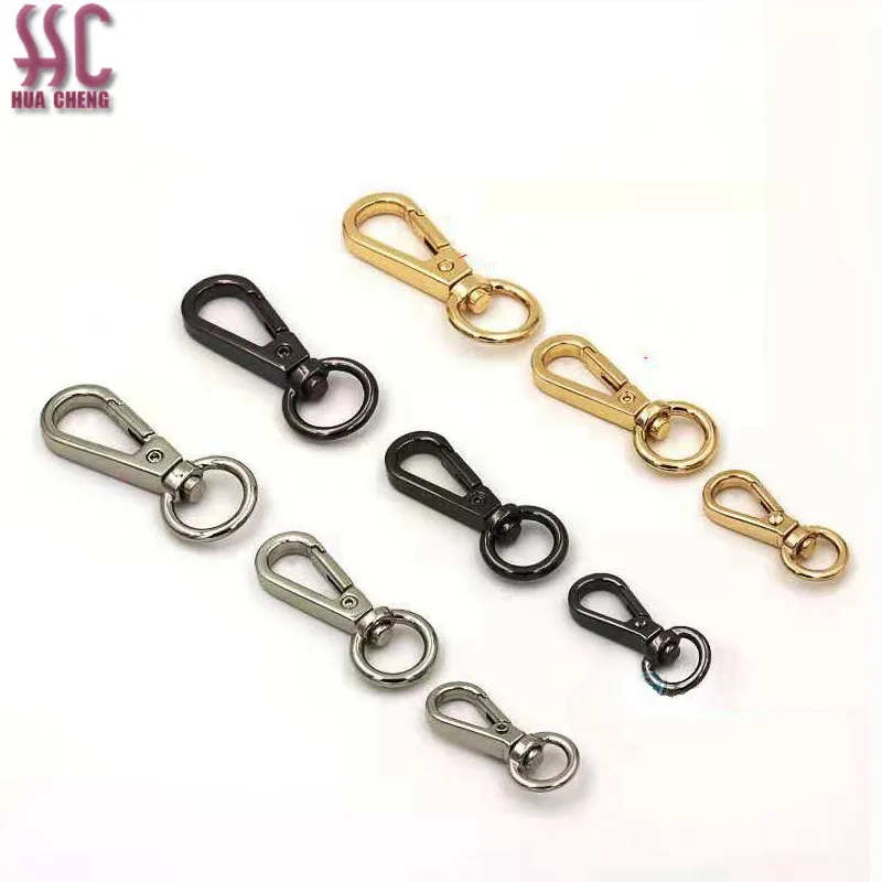 

Factory ready stock whole sale brass gold color silver snap hook metal swivel dog hooks for dog leash bag straps, Gold, nickle,gun- metal,or for your request