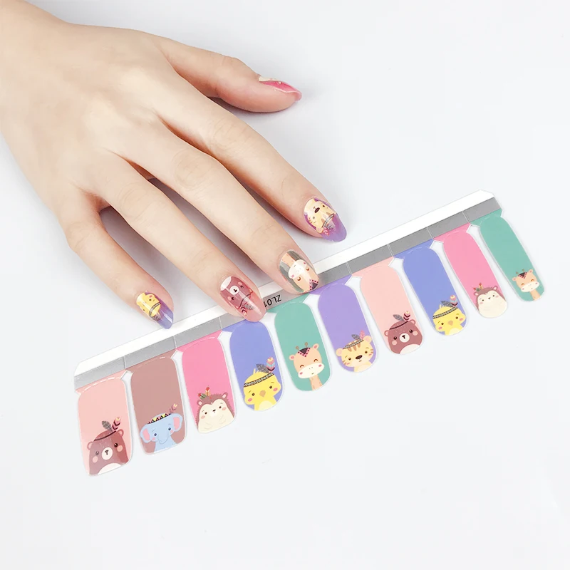 

Beautysticker Wholesale Non-toxic Nail Sticker Nail Polish Wraps