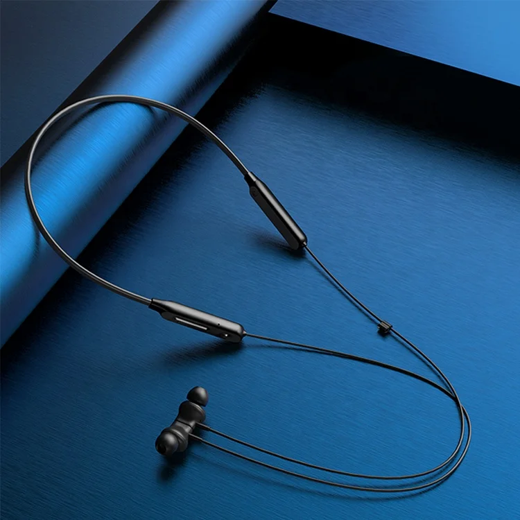 

Sport Neckband Fone De Ouvido Blue tooth Earphone For All Mobile Phone, Black