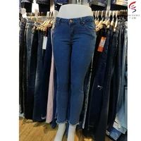 

GZY low price high quality women jeans cheap jeans for women stock lot