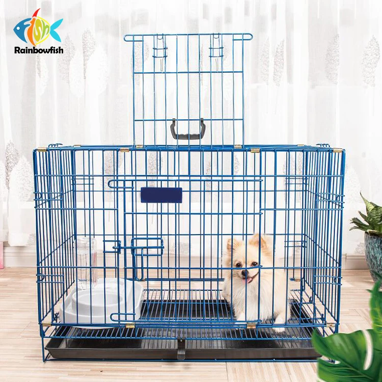 

hot sale green color new type pet cage for dog cat kitty kennels metal stainless big and small pet cage with acrylic tray