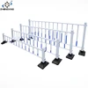 Road control professional factory used us chain link temporary metal chicken 6 ft steel city fence