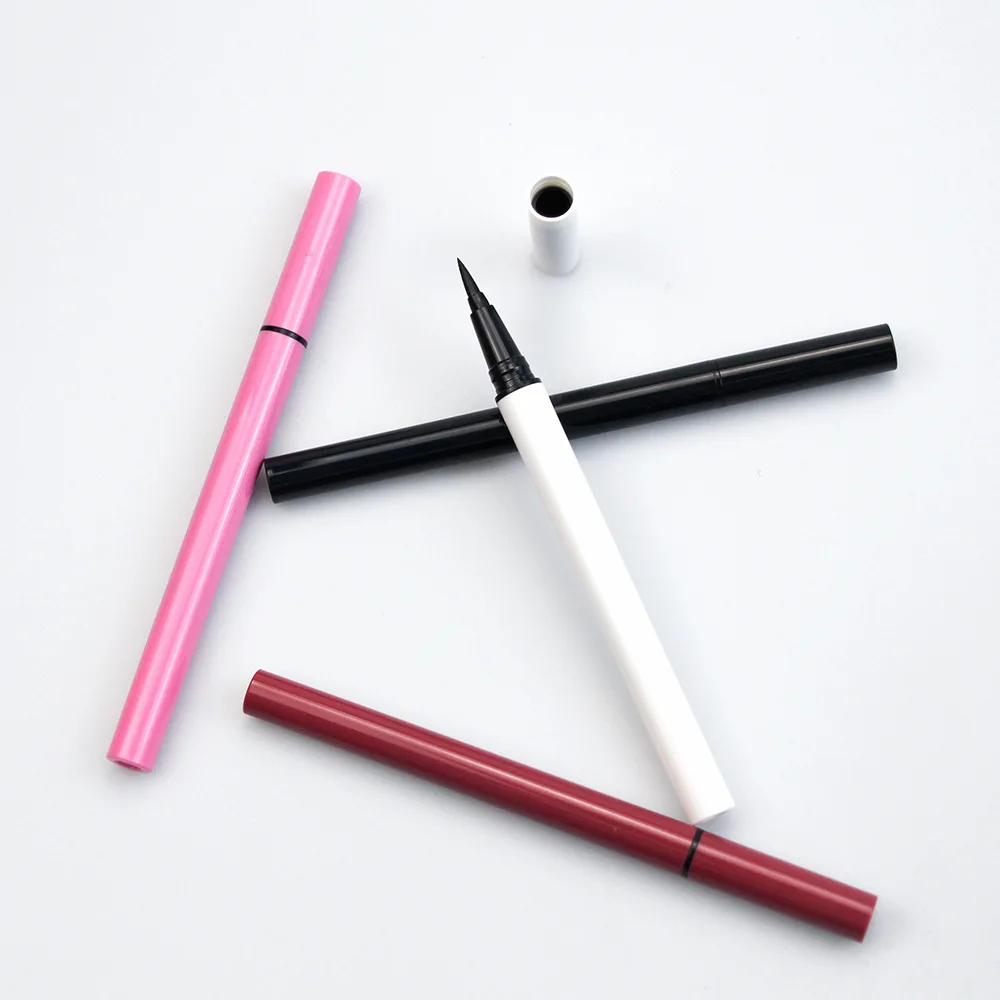 

Wholesale waterproof glitter color magic eyeliner private label adhesive eyeliner glue pen for 3d mink eyelashes