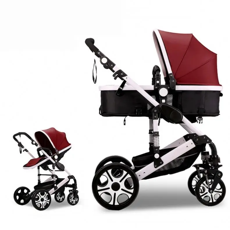 

2020 Hot Sale Lightweight Multifunction 4 In 1 Baby Stroller Portable 4 In 1 Baby Stroller Child Safety Car Seat Stroller