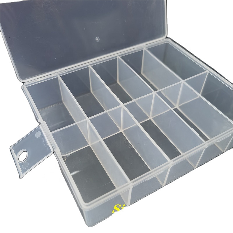 

2021 Nail foil plastic box for the nail art decoration packing, Clear