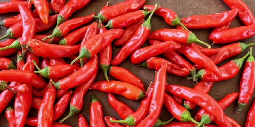 Dried chili peppers