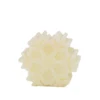 New innovative products 2019 set pillar led candles snowflake led candle with glitter