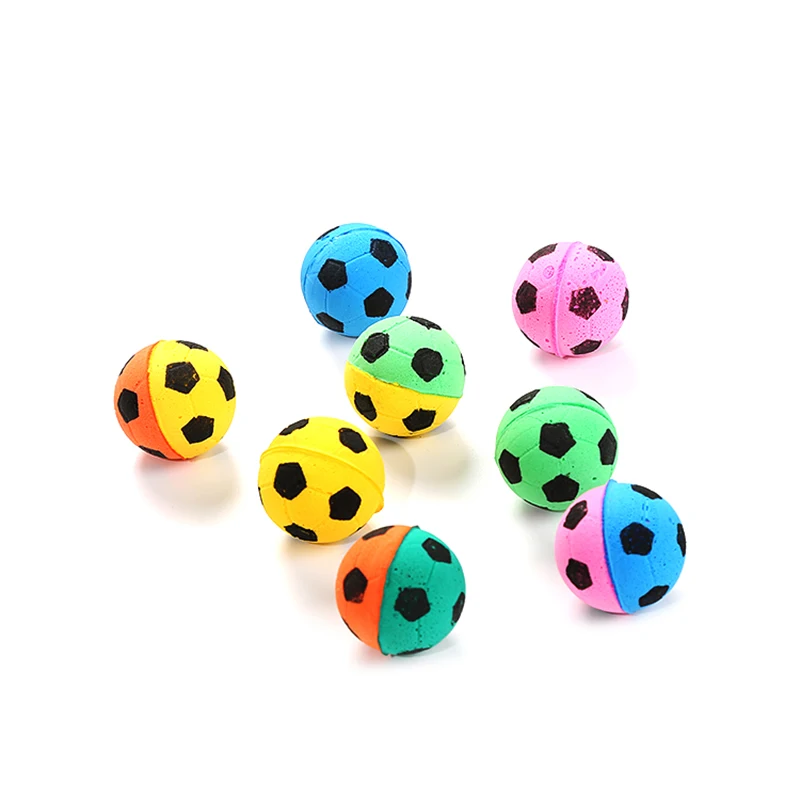

Amazon Hot Sell Latex Golf Sponge foam Balls Cats Toys, Picture