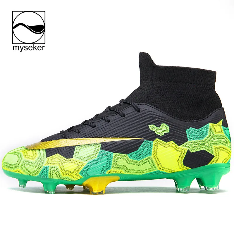 

Food Football Turf Mens Soccer Shoes Manufacturers Soccer Mens Spike Shoes Made In China Sole Fasion Rivet Sneakers