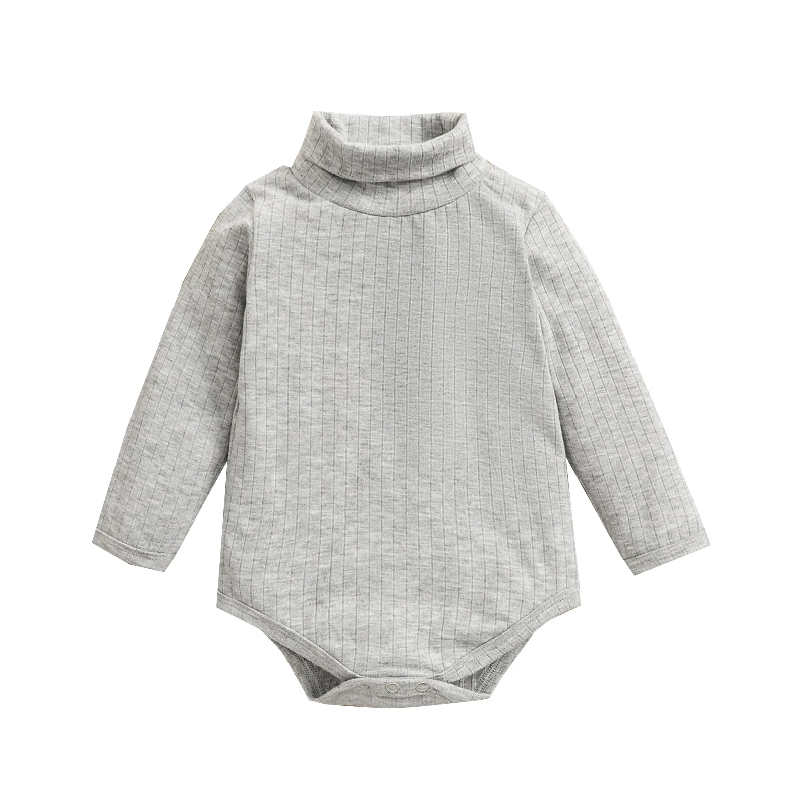

New hot custom baby clothes Long sleeves 95% Rib 5% spandex newborn baby onesie blank zipper baby rompers, More colors