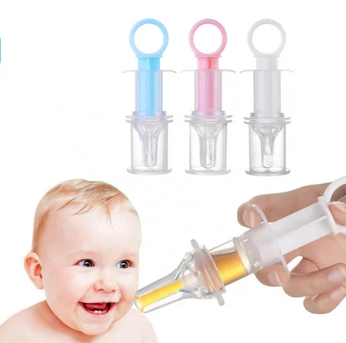 

Wholesale Baby Silicone Medicine Dispenser Baby Medicine Dropper Baby Syringe Feeder