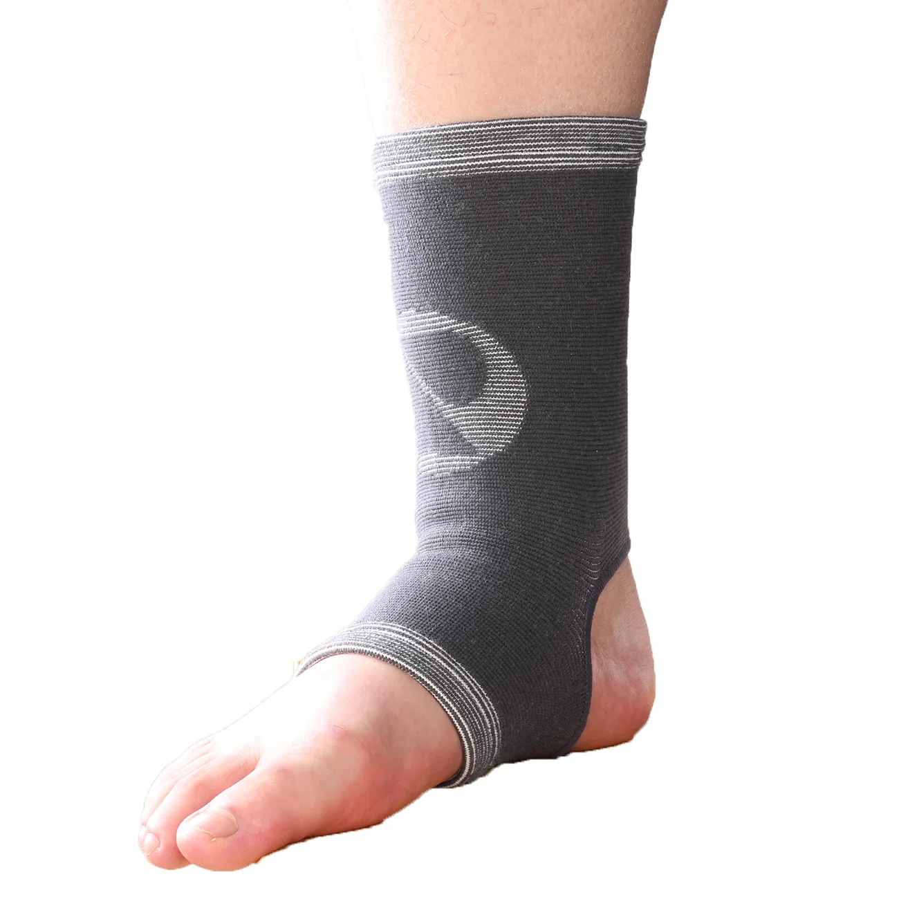 

Enerup OEM/ODM Copper Recovery Foot Sleeves Adjustable Sports Compression Ankle Support Ankle Foot Orthosis Support, Gray